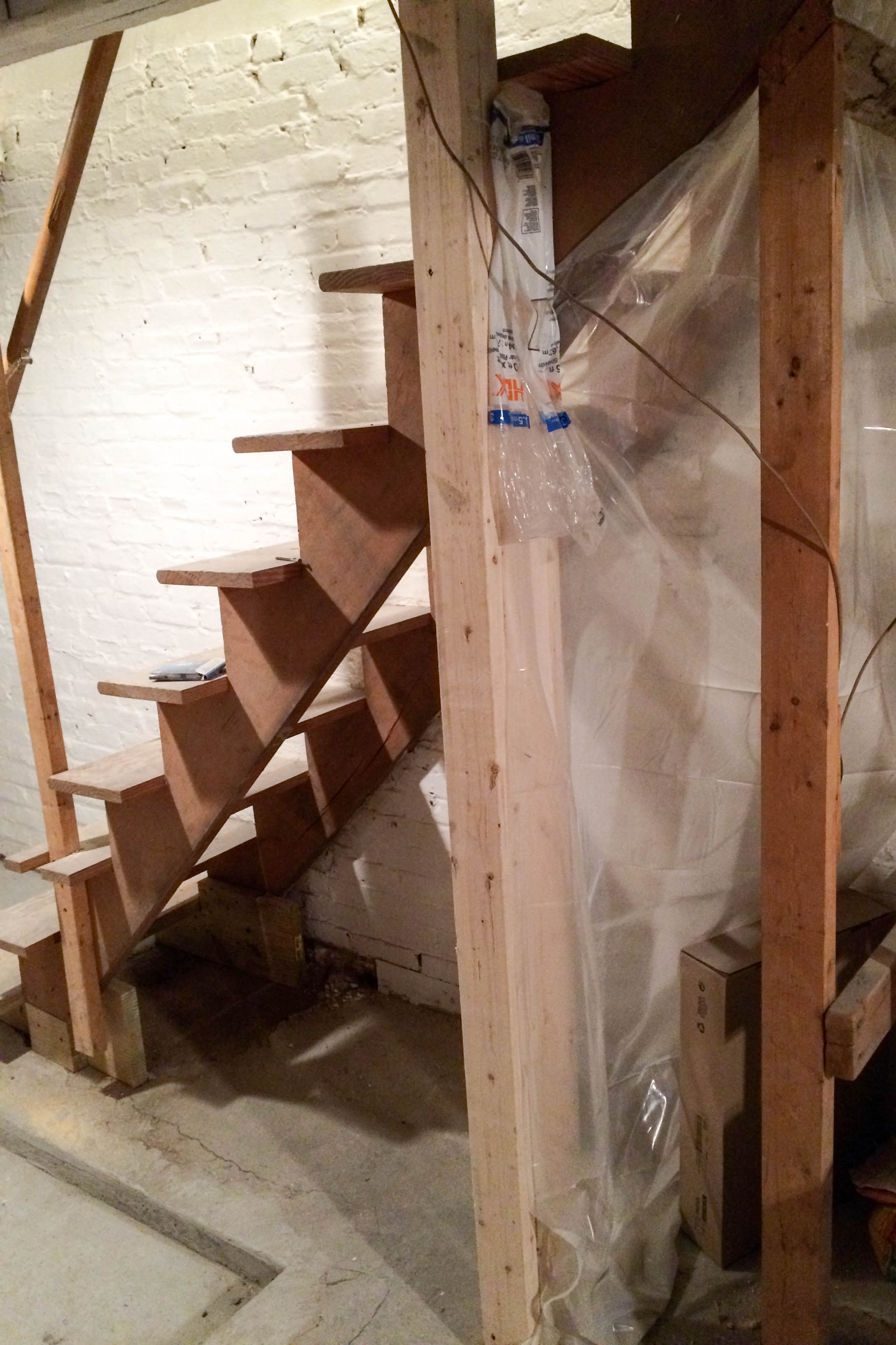 Diy Painted Upgraded Basement Stairs An Affordable Option